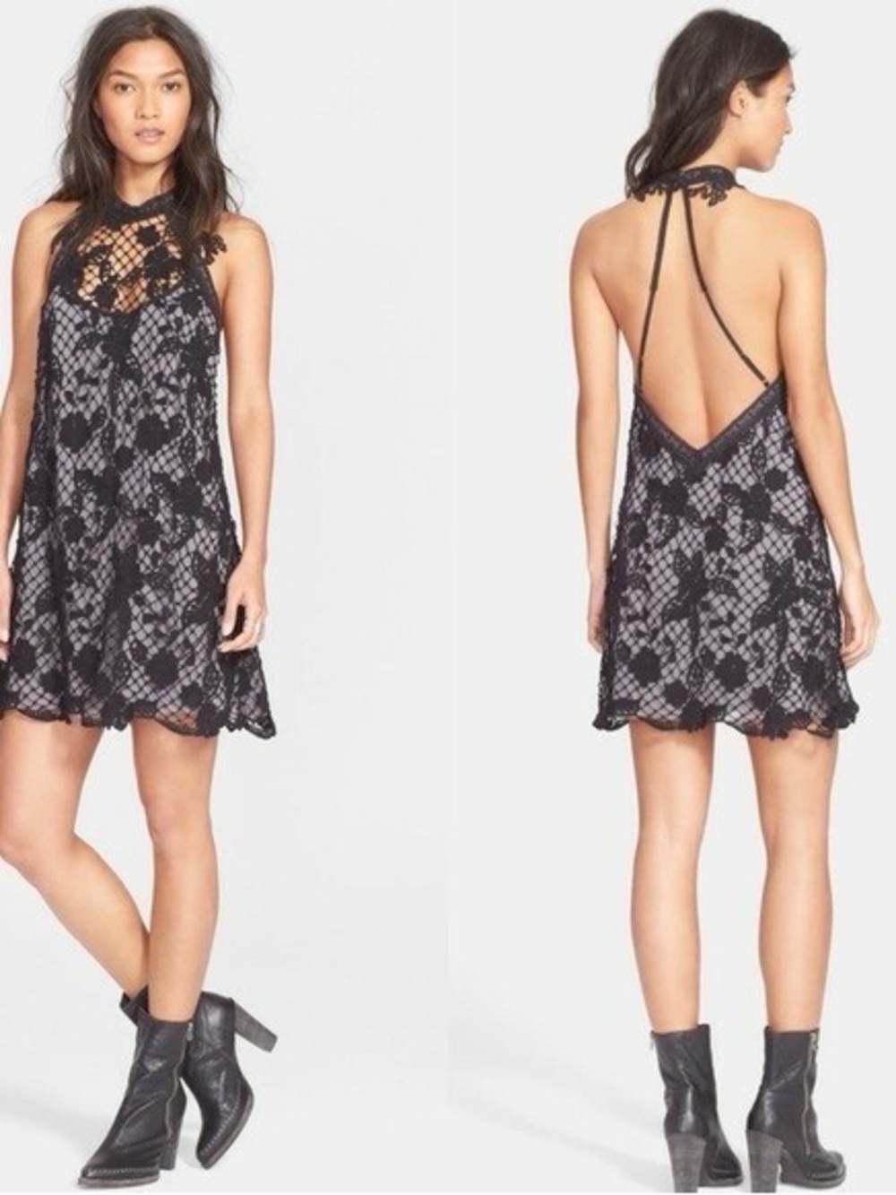 Free People Snow Drop Lace Dress